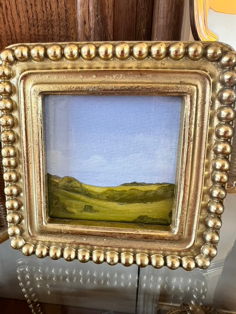 Miniature Landscape Paintings by Katie Binkley