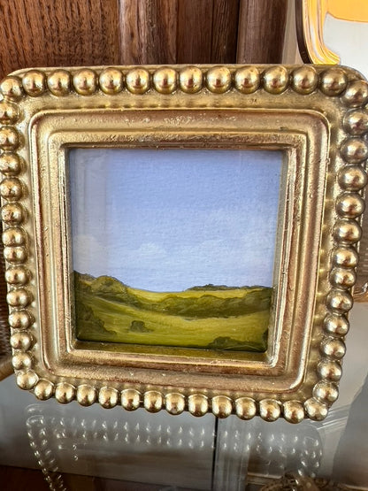 Miniature Landscape Paintings by Katie Binkley