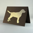 Gold Leaf Cards with Envelope