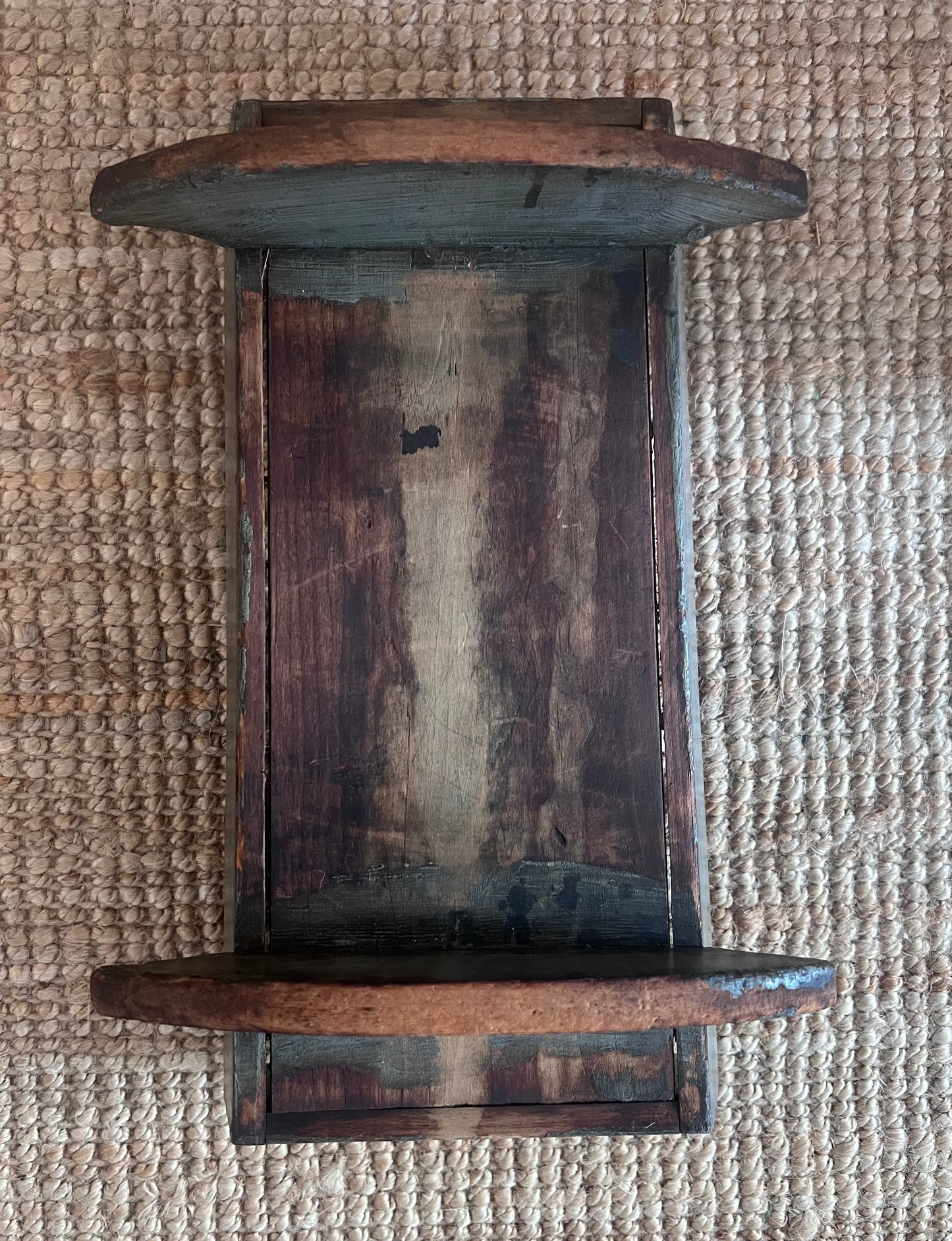 Antique Primitive Doll Cradle with Square Nails