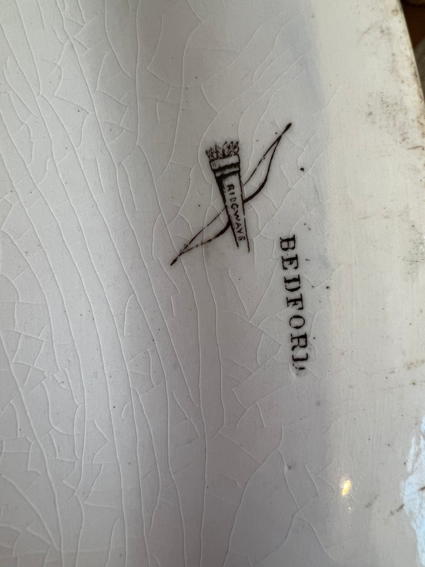 Bedford Ridgways England Platter, Doves Cooing