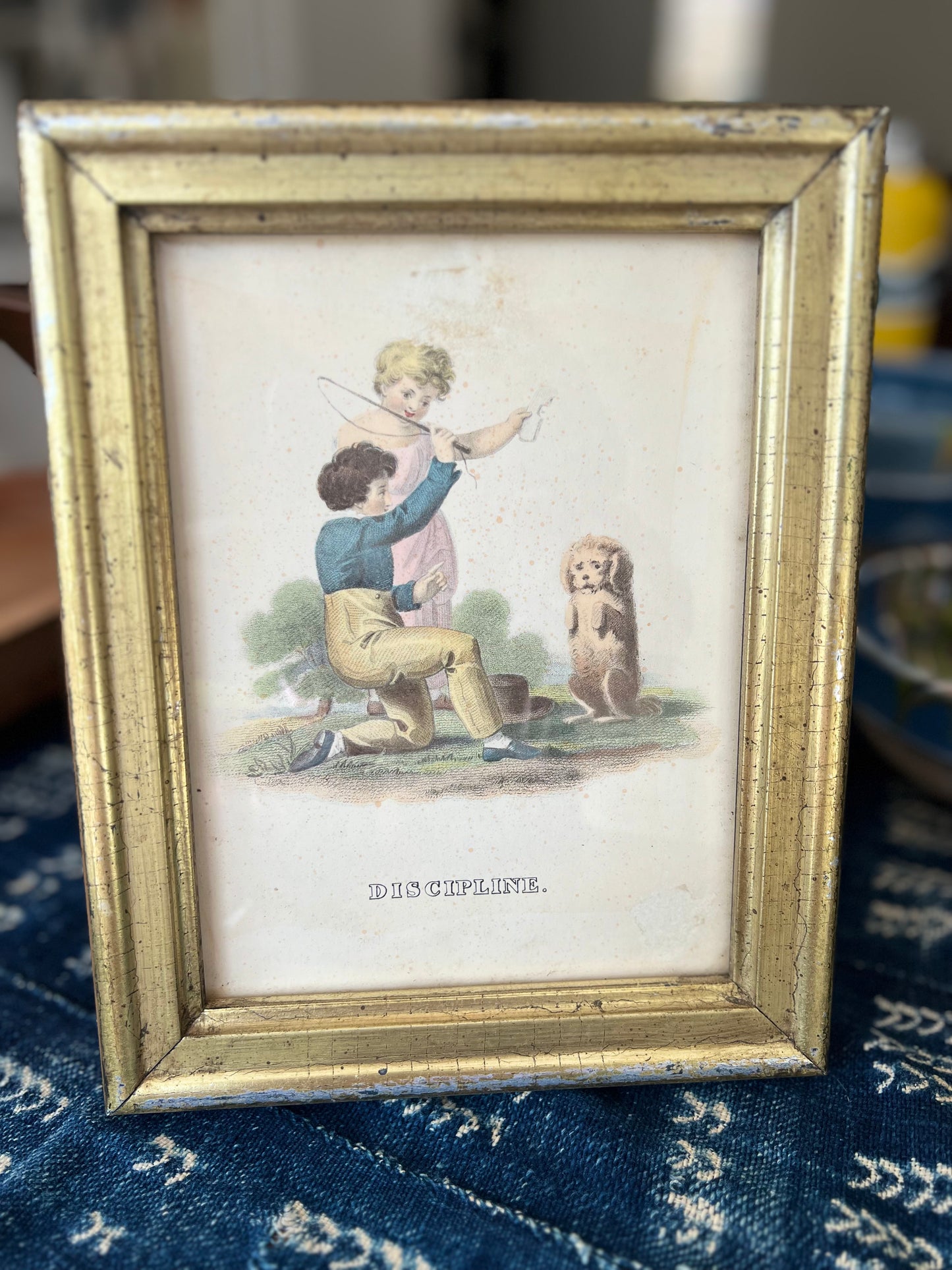 "Discipline" Dog Print