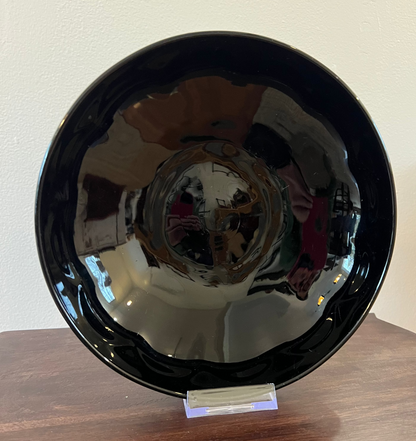 Mid-Century Modern Purple Glass Bowl