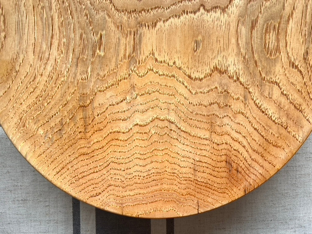 Hand Turned Oak Plate