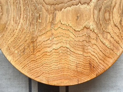 Hand Turned Oak Plate