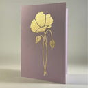 Gold Leaf Cards with Envelope