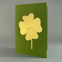 Gold Leaf Cards with Envelope