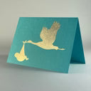 Gold Leaf Cards with Envelope