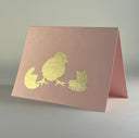 Gold Leaf Cards with Envelope