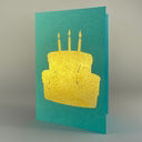 Gold Leaf Cards with Envelope