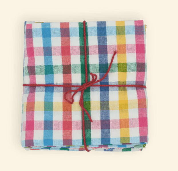 Gingham Napkins, Set of 4