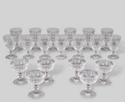 Vintage Seneca Crystal, Renaissance Glassware