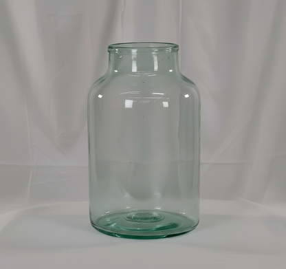 Vintage Hungarian Glass Pickle Jar