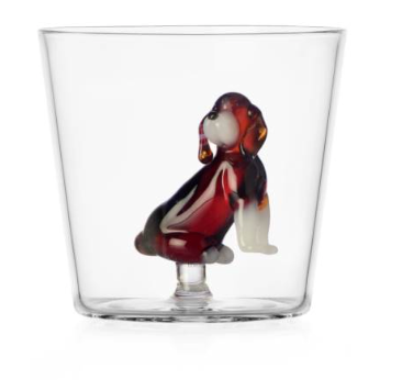 Ichendorf Milano Glassware, Dog Tumbler