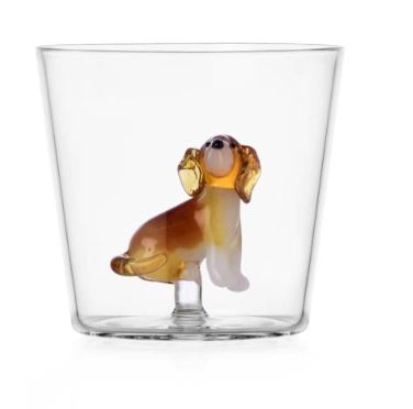 Ichendorf Milano Glassware, Dog Tumbler