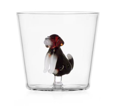 Ichendorf Milano Glassware, Dog Tumbler