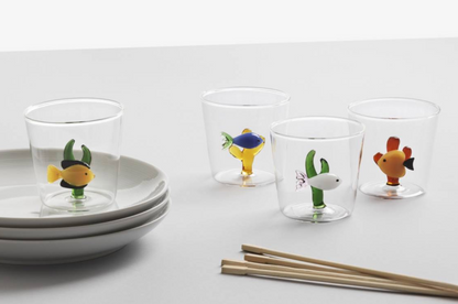 Ichendorf Milano Marine Garden Assorted Tumbler, Set of 6