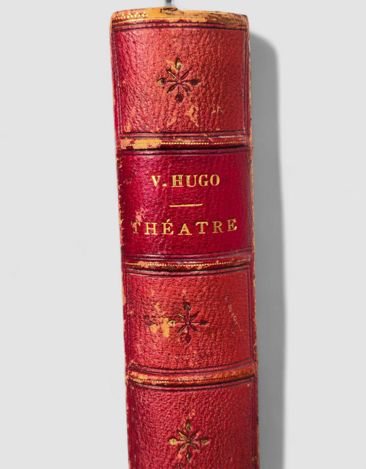 Antique Book, Théatre, V. Hugo, Paris, 1870