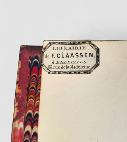 Antique Book, Théatre, V. Hugo, Paris, 1870