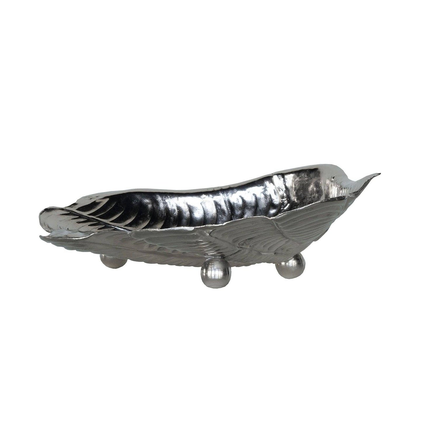 Shell Dish, Nickel-Plated