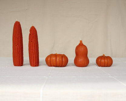 Fall Harvest Beeswax Candles