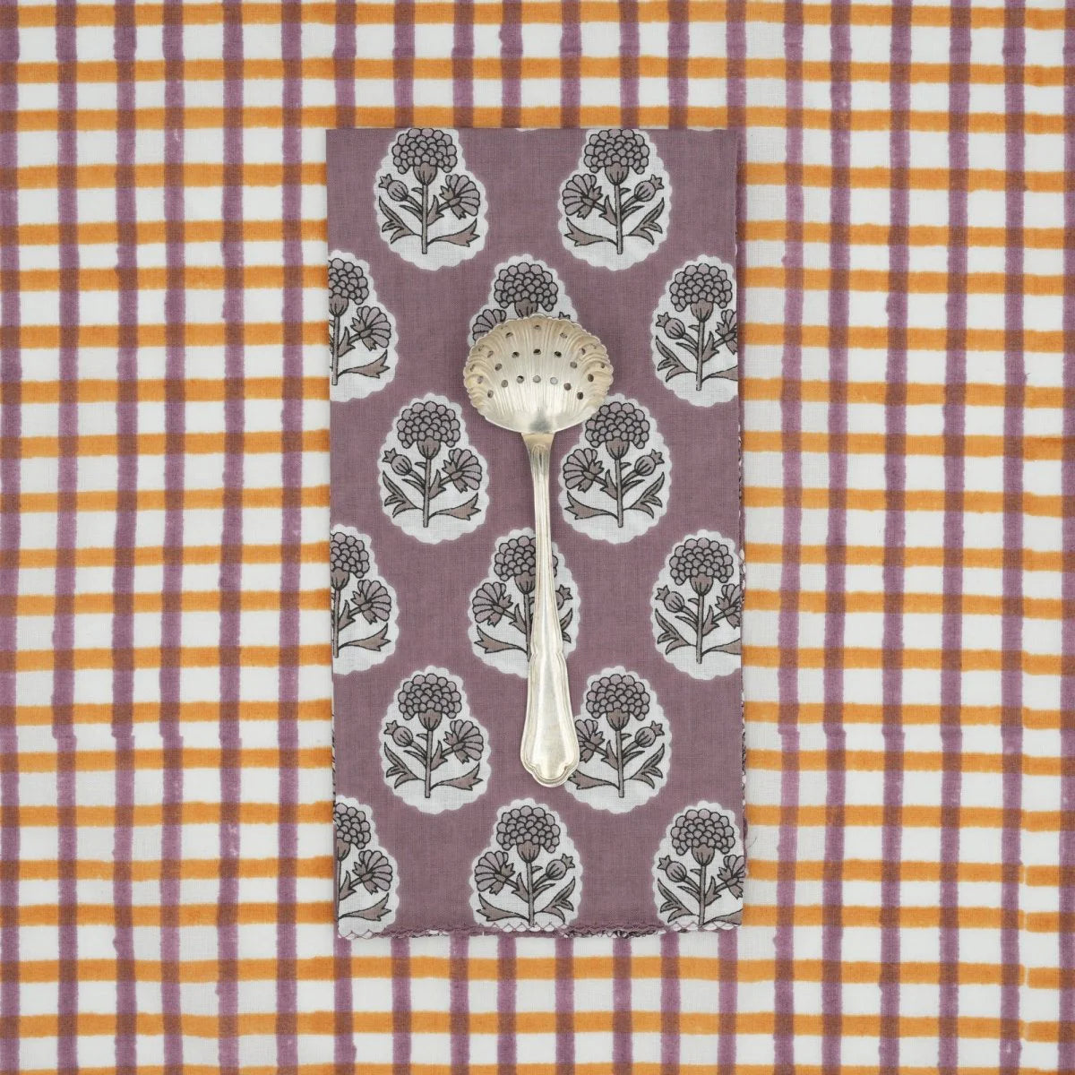 Napkins in Crocus Malaga, Set of 4