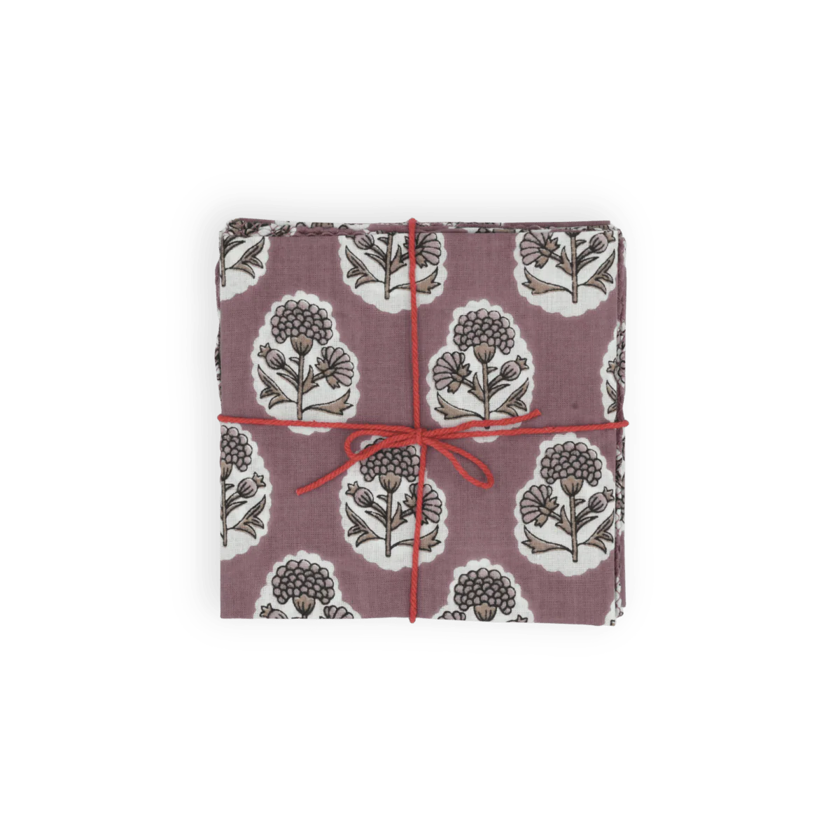 Napkins in Crocus Malaga, Set of 4