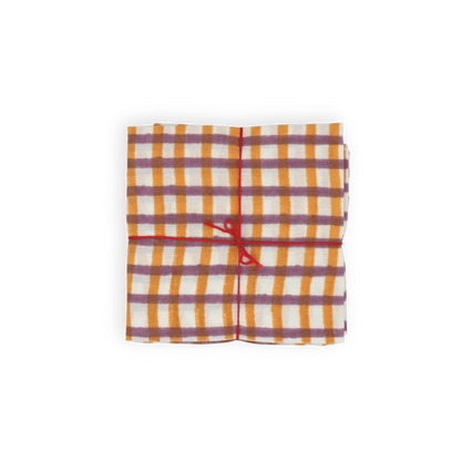 Napkins in Mira Fig, Set of 4