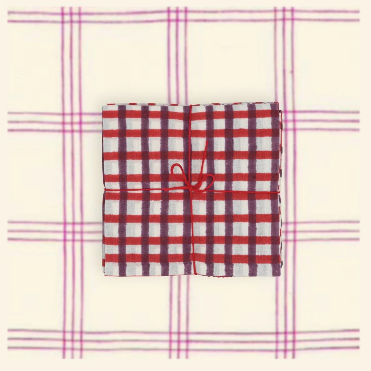 Napkins in Mira Paisley, Set of 4