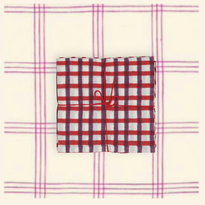 Napkins in Mira Paisley, Set of 4