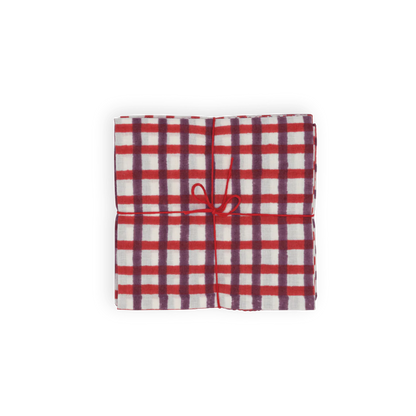 Napkins in Mira Paisley, Set of 4